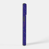 Retro Abstract neonpatroon iPhone 15 Case (Rechterkant)