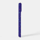 Retro Abstract neonpatroon iPhone 15 Case (Rechterkant)