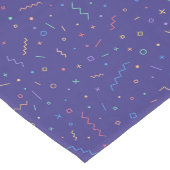 Retro Abstract neonpatroon Medium Tafelloper (Hoek)