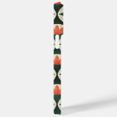 Retro abstract patroon iPhone / iPad hoes (Achterkant / Rechts)