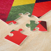 Retro Abstract: patroonontwerp Legpuzzel (Zijkant)