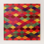 Retro Abstract: patroonontwerp Legpuzzel (Horizontaal)