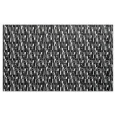 Retro Abstract Pattern 300521 - Zwart op wit Stof (Yard (91,4 cm))