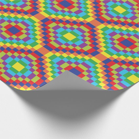 Retro Abstract Pattern Cadeaupapier