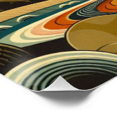 Retro abstract perfect poster (Hoek)