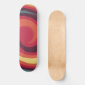 Retro Abstract Persoonlijk Skateboard (Voorkant)