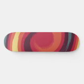 Retro Abstract Persoonlijk Skateboard (Horizontaal)