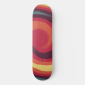 Retro Abstract Persoonlijk Skateboard (Voorkant)