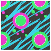 Retro Abstract poka Dot Pattern Stof (Close Up)