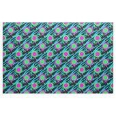 Retro Abstract poka Dot Pattern Stof (Fat Quarter)