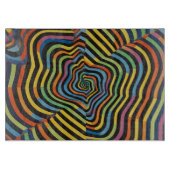 Retro Abstract Snijplank (Voorkant)