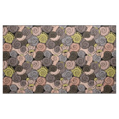 Retro, abstract, spiraalvormig stof (Yard (91,4 cm))