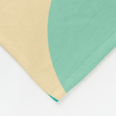 Retro Abstract: tijdloos naadloos ontwerp. Fleece Deken (Hoek)