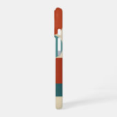 Retro Abstract Vertical Composition iPhone 16 Hoesje (Linkerkant)