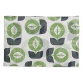 Retro Abstracte bladeren: naadloze  stijl Kussensloop (Achterkant)