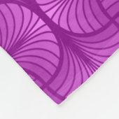 Retro Abstracte Fleece Blanket (Hoek)