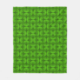 Retro Abstracte Fleece Blanket