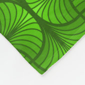 Retro Abstracte Fleece Blanket (Hoek)