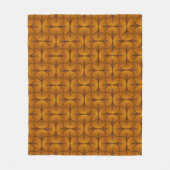 Retro Abstracte Fleece Blanket (Voorkant)