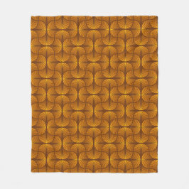 Retro Abstracte Fleece Blanket