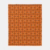 Retro Abstracte Fleece Blanket Deken (Voorkant)