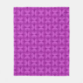 Retro Abstracte Fleece Blanket Deken (Voorkant)
