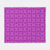 Retro Abstracte Fleece Blanket Deken (Voorkant (Horizontaal))