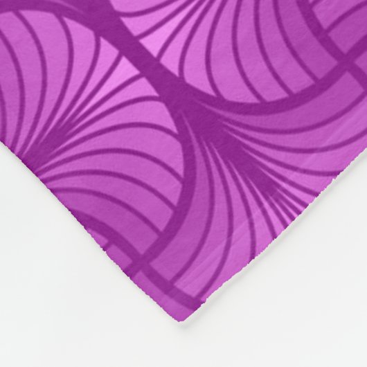 Retro Abstracte Fleece Blanket Deken (Hoek)