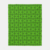 Retro Abstracte Fleece Blanket Deken (Voorkant)