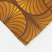 Retro Abstracte Fleece Blanket Deken (Hoek)