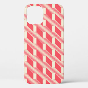 Retro Abstracte geometrische,  trappen. Case-Mate iPhone Case