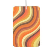 Retro Abstracte golven en rondingen Luchtverfrisser (Voorkant)