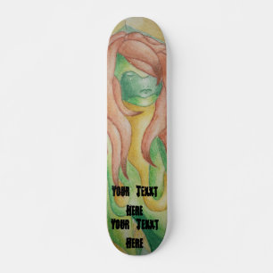 retro - abstracte groene straatstijl persoonlijk skateboard