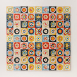Retro Abstracte Kunst in de stijl van Hilma af Kli Legpuzzel