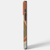 Retro Abstracte kunstdruk Case-Mate iPhone Case (Achterkant / Links)