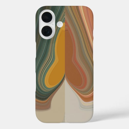 Retro Abstracte kunstdruk Case-Mate iPhone Case (Achterkant)