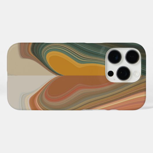 Retro Abstracte kunstdruk Case-Mate iPhone Case (Achterkant (horizontaal))