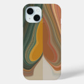 Retro Abstracte kunstdruk Case-Mate iPhone Case (Achterkant)