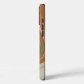 Retro Abstracte kunstdruk Case-Mate iPhone Case (Achterkant / Links)
