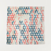 retro abstracte lappendeken achtergrondinformatie wandkleed (Voorkant (horizontaal))