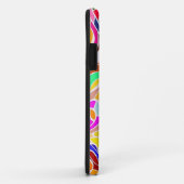 Retro Abstracte lijnkunst | Kleurrijk Case-Mate iPhone Case (Achterkant/rechts)