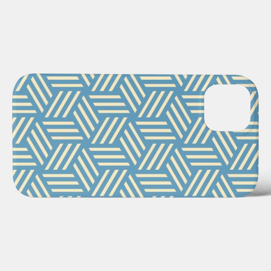 Retro Abstracte optische illusie kubussen patroon  Case-Mate iPhone Case (Achterkant (horizontaal))