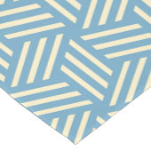 Retro Abstracte optische illusie kubussen patroon Medium Tafelloper (Hoek)