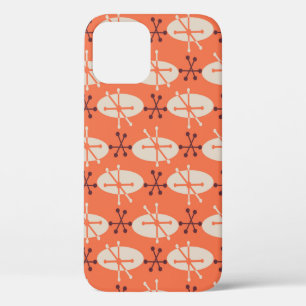 Retro abstracte ovaal en ster barst naadloze patte Case-Mate iPhone case