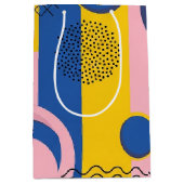 Retro Abstracte Penseelstreek (9) Medium Cadeauzakje (Voorkant)