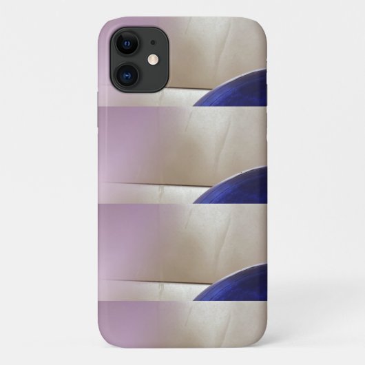 Retro Abstracte Semi Circles op Soft Gold Case-Mate iPhone Case (Achterkant)
