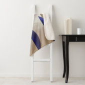 Retro Abstracte Semi Circles op Soft Gold Sherpa Deken (In situ)