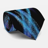 Retro abstracte stropdas (Opgerold)