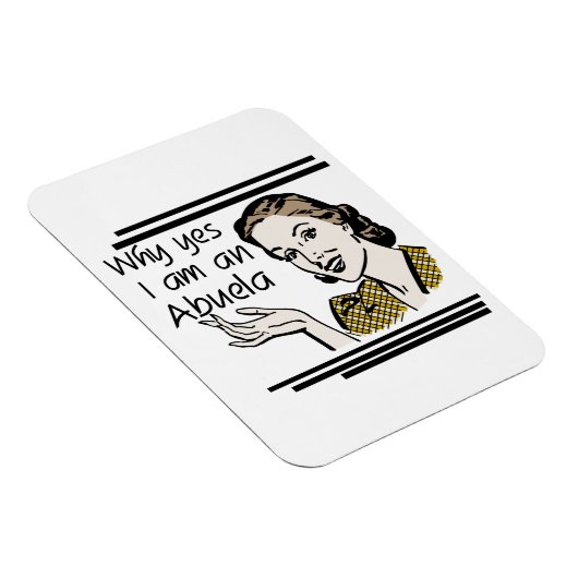 Retro Abuela Gits Magneet (Rechterzijde)