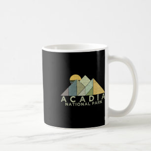 Retro Acadia National Park Gesleten Wandel Koffiemok
